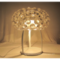 Nouvelle lampe de table à led moderne de chevet acrylique décorative de chambre à coucher d&#39;hôtel de designer